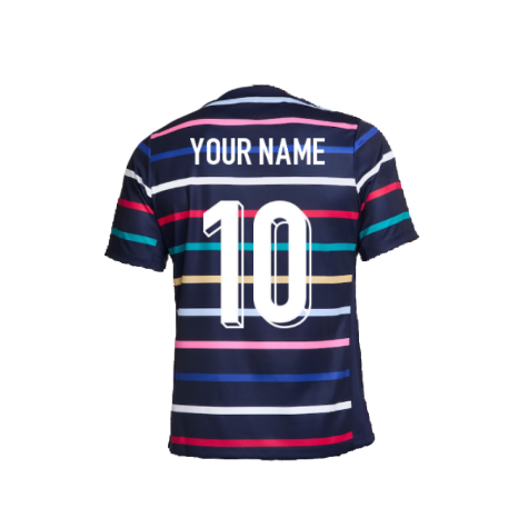 2024-2025 France Academy Pro Home Pre-Match Top (Navy) (Your Name)