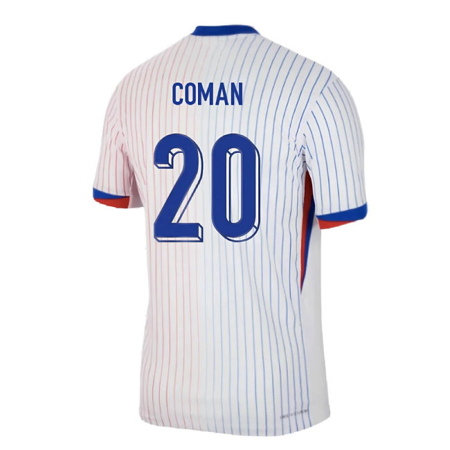 2024-2025 France Away Dri-ADV Match Shirt (Coman 20)