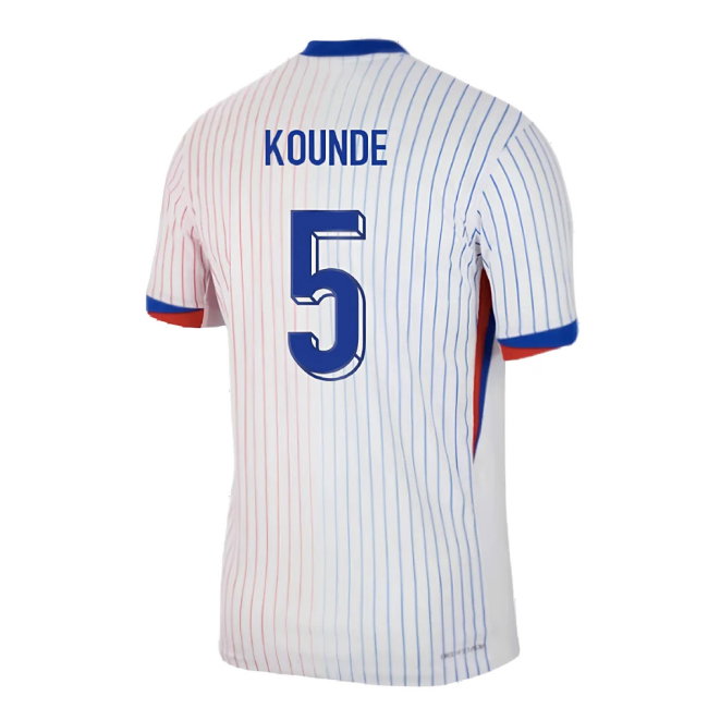2024-2025 France Away Dri-ADV Match Shirt (Kounde 5)