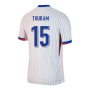 2024-2025 France Away Dri-ADV Match Shirt (Thuram 15)