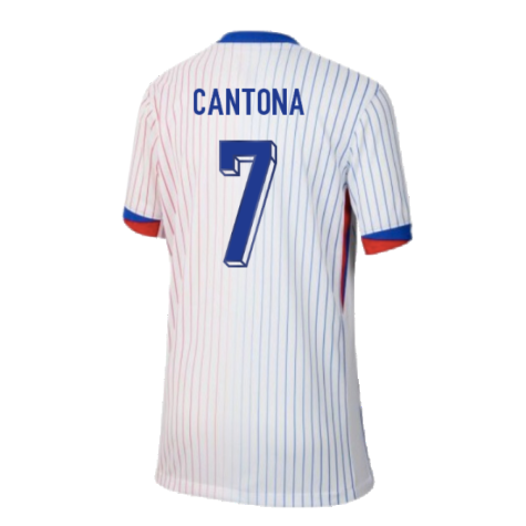 2024-2025 France Away Shirt (Kids) (Cantona 7)