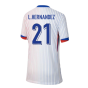2024-2025 France Away Shirt (Kids) (L.Hernandez 21)