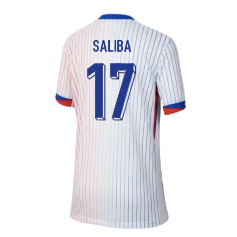 2024-2025 France Away Shirt (Kids) (Saliba 17)