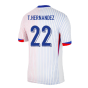 2024-2025 France Away Shirt (T.Hernandez 22)