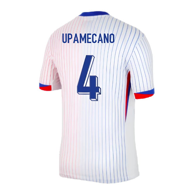 2024-2025 France Away Shirt (Upamecano 4)