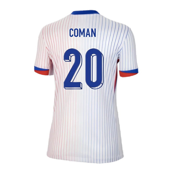 2024-2025 France Away Shirt (Womens) (Coman 20)