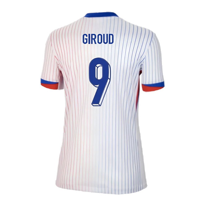 2024-2025 France Away Shirt (Womens) (Giroud 9)