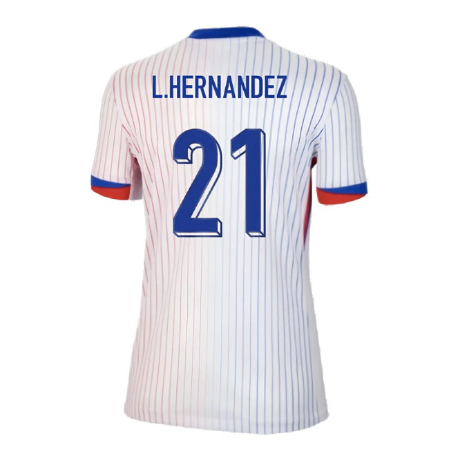 2024-2025 France Away Shirt (Womens) (L.Hernandez 21)