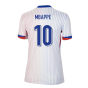 2024-2025 France Away Shirt (Womens) (Mbappe 10)