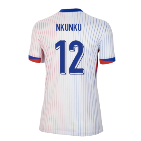 2024-2025 France Away Shirt (Womens) (Nkunku 12)
