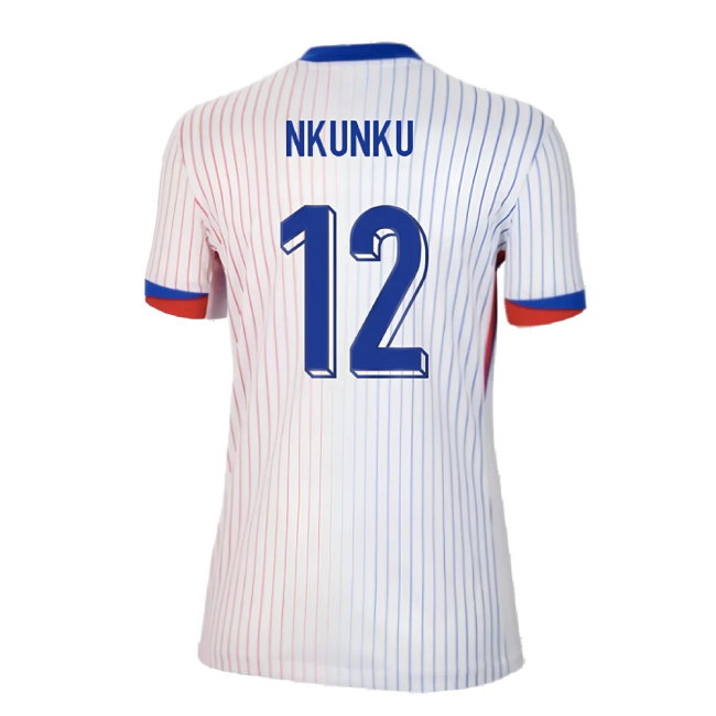 2024-2025 France Away Shirt (Womens) (Nkunku 12)