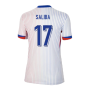 2024-2025 France Away Shirt (Womens) (Saliba 17)