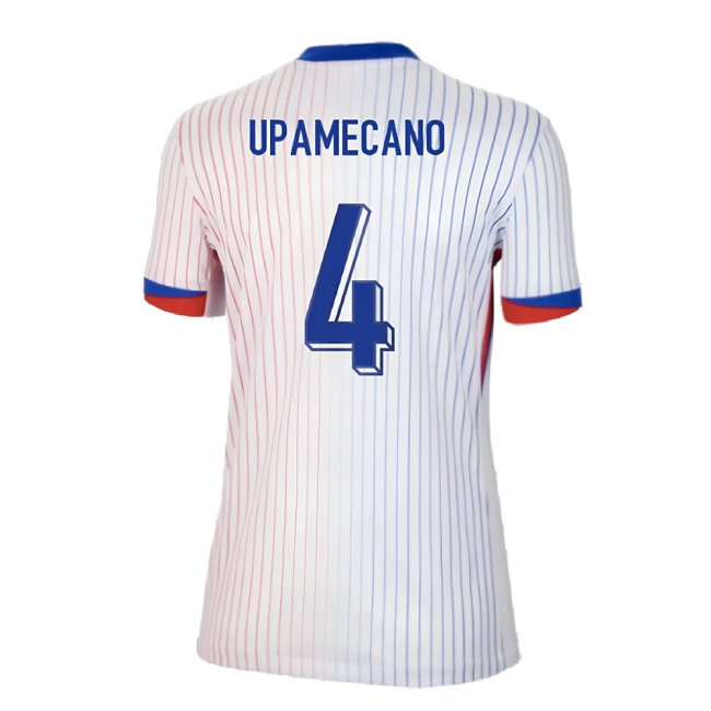 2024-2025 France Away Shirt (Womens) (Upamecano 4)