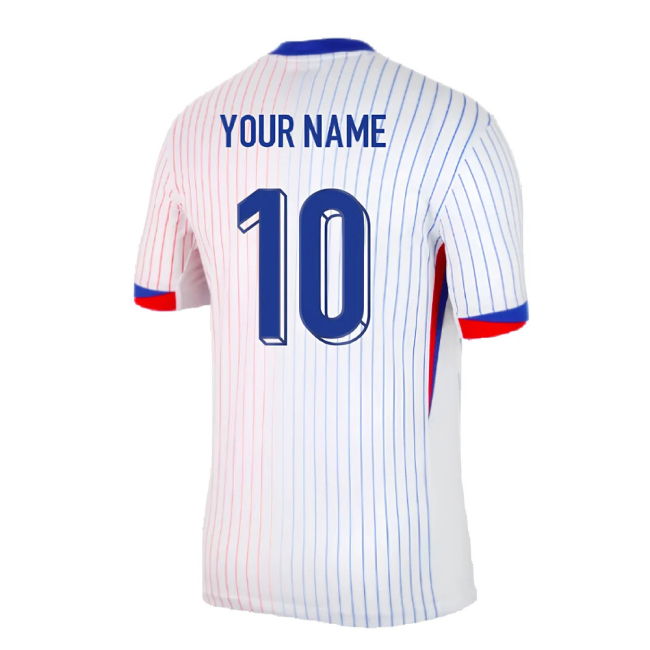 2024-2025 France Away Shirt (Your Name)