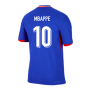 2024-2025 France Dri-FIT ADV Match Home Shirt (Mbappe 10)