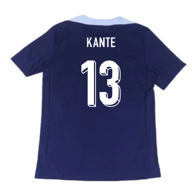 2024-2025 France Dri-Fit Strike Training Shirt (Navy) (Kante 13)