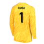 2024-2025 France Goalkeeper LS Home Shirt - Kids (Samba 1)