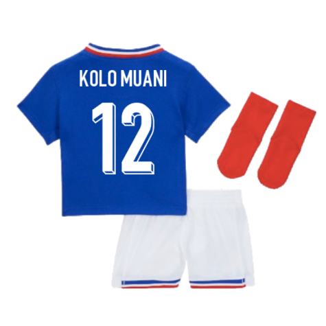 2024-2025 France Home Baby Kit (Kolo Muani 12)