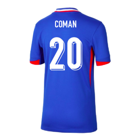 2024-2025 France Home Shirt (Kids) (Coman 20)