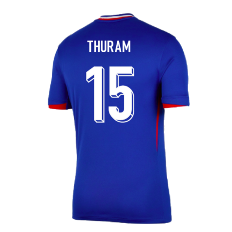 2024-2025 France Home Shirt (Thuram 15)