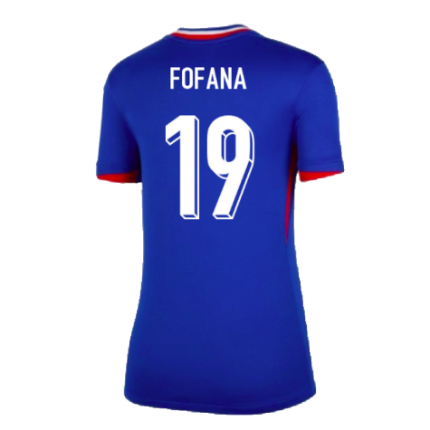 2024-2025 France Home Shirt (Womens) (Fofana 19)