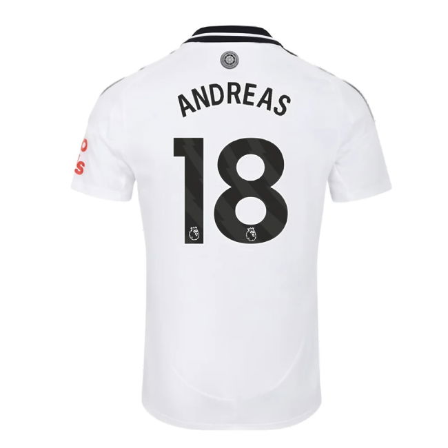 2024-2025 Fulham Home Shirt (Andreas 18)