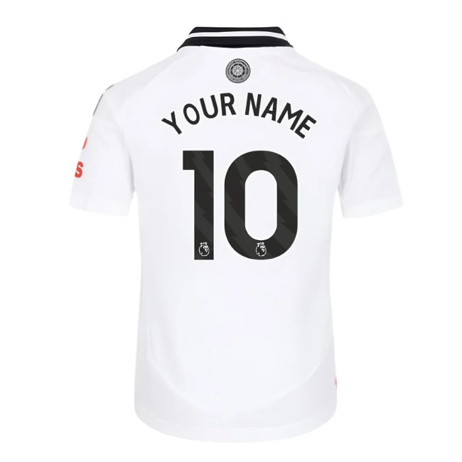 2024-2025 Fulham Home Shirt (Kids) (Your Name)