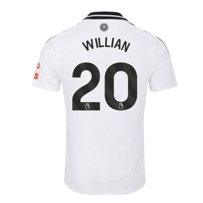 2024-2025 Fulham Home Shirt (Willian 20)