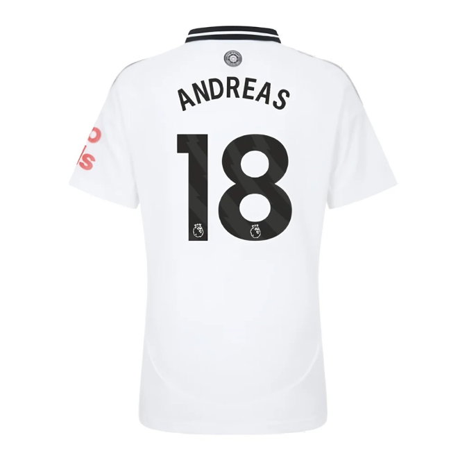 2024-2025 Fulham Home Shirt (Womens) (Andreas 18)