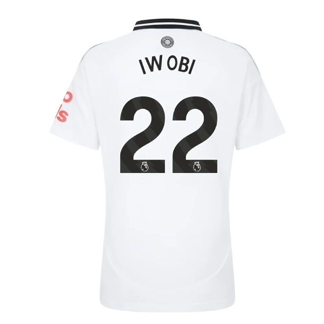 2024-2025 Fulham Home Shirt (Womens) (Iwobi 22)