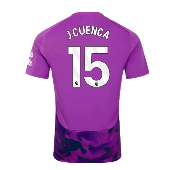 2024-2025 Fulham Third Shirt (J.Cuenca 15)
