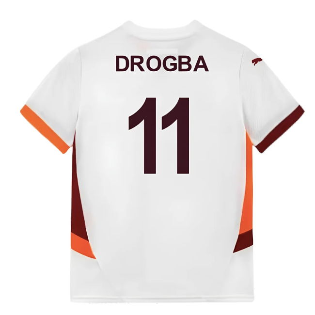 2024-2025 Galatasaray Away Shirt (Kids) (Drogba 11)