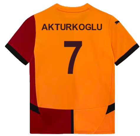 2024-2025 Galatasaray Home Shirt (Kids) (Akturkoglu 7)