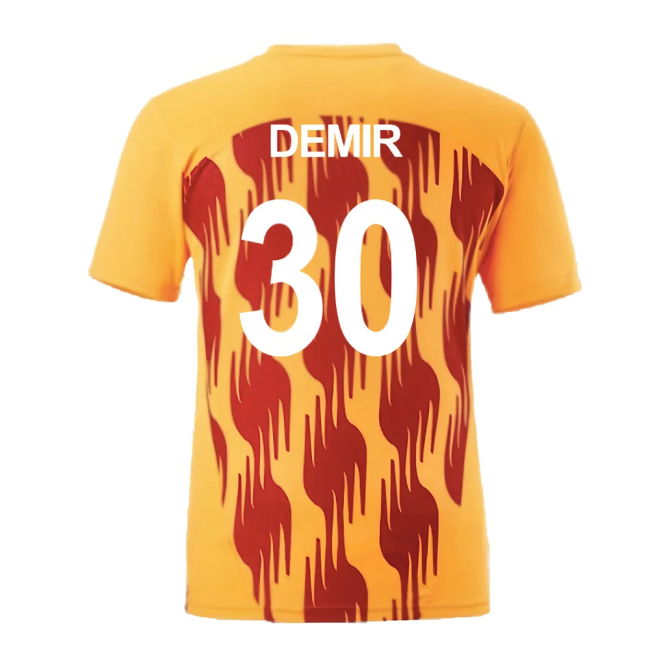 2024-2025 Galatasaray Pre-Match Shirt (Orange) (Demir 30)