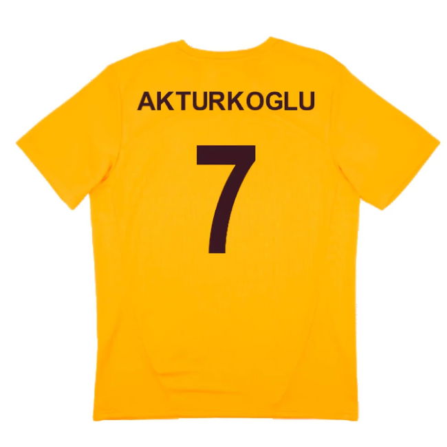 2024-2025 Galatasaray Training Shirt (Orange) (Akturkoglu 7)