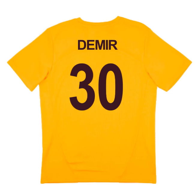 2024-2025 Galatasaray Training Shirt (Orange) (Demir 30)