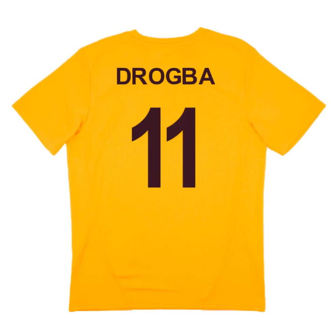2024-2025 Galatasaray Training Shirt (Orange) (Drogba 11)