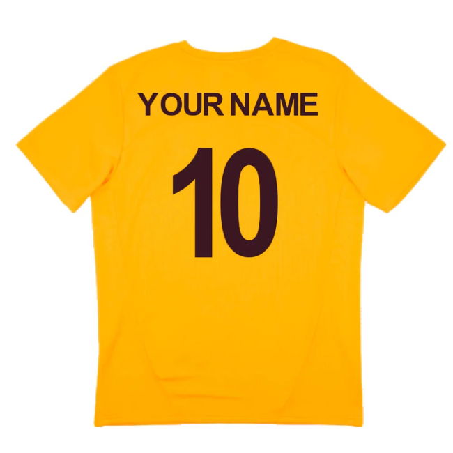 2024-2025 Galatasaray Training Shirt (Orange) (Your Name)