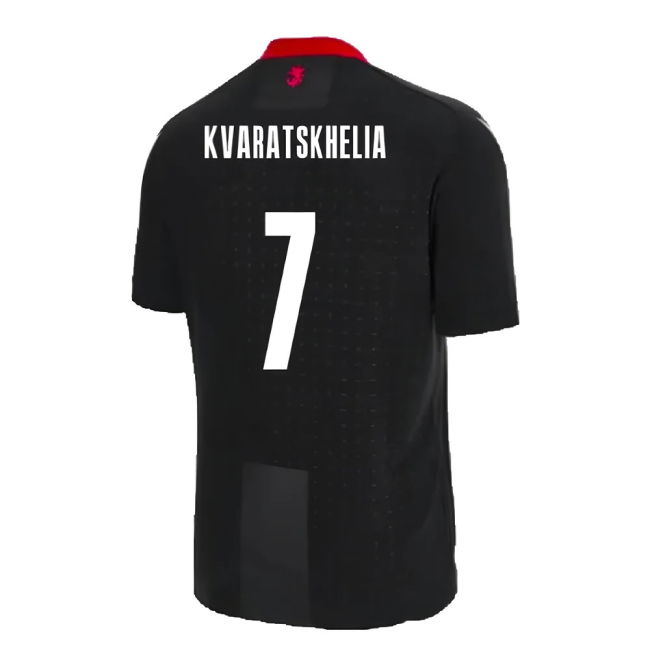 2024-2025 Georgia Away Shirt (Kids) (Kvaratskhelia 7)