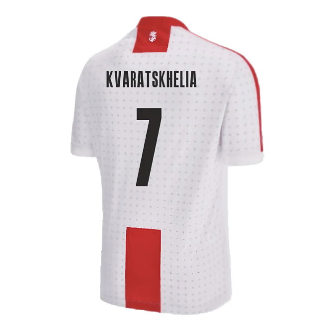 2024-2025 Georgia Home Shirt (Kids) (Kvaratskhelia 7)