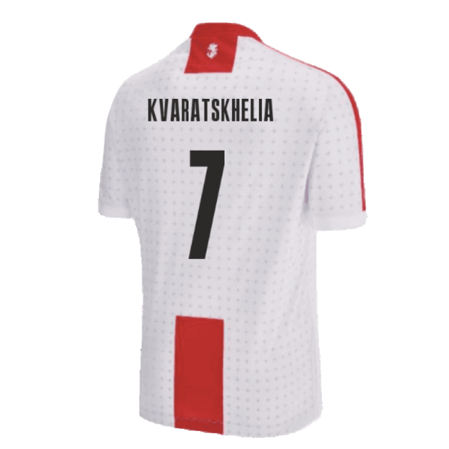 2024-2025 Georgia Home Shirt (Kids) (Kvaratskhelia 7)
