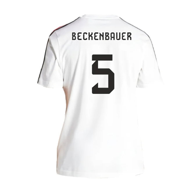 2024-2025 Germany 3S DNA Tee (White) (BECKENBAUER 5)
