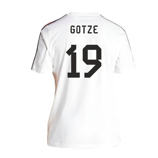 2024-2025 Germany 3S DNA Tee (White) (Gotze 19)