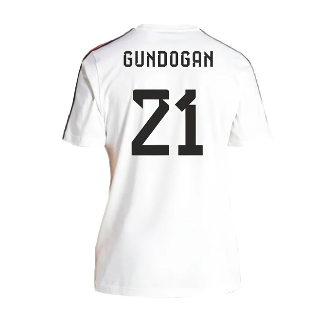 2024-2025 Germany 3S DNA Tee (White) (Gundogan 21)