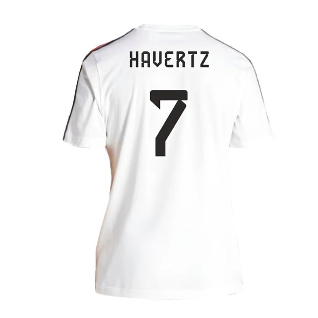 2024-2025 Germany 3S DNA Tee (White) (Havertz 7)