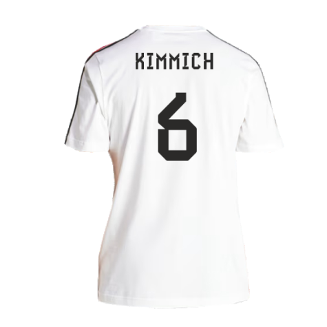 2024-2025 Germany 3S DNA Tee (White) (Kimmich 6)