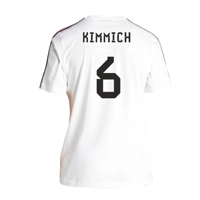 2024-2025 Germany 3S DNA Tee (White) (Kimmich 6)