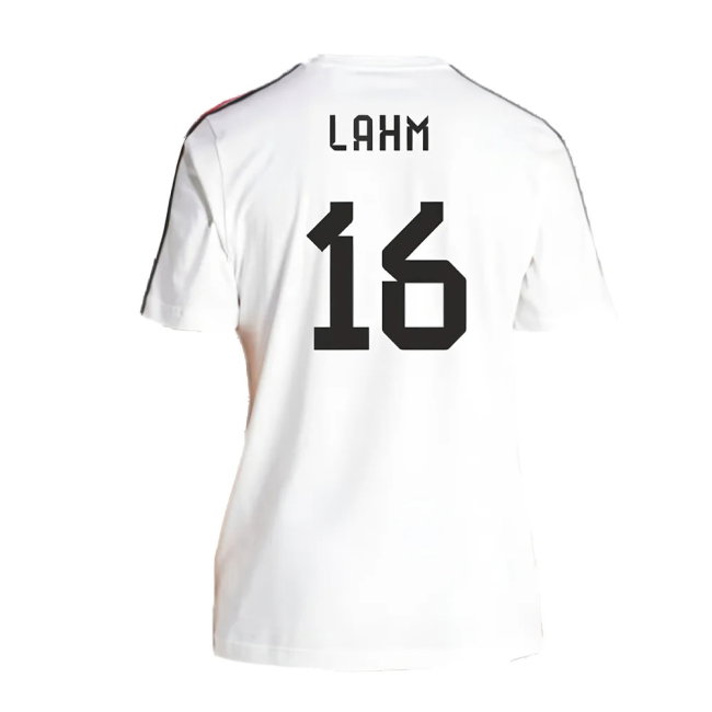 2024-2025 Germany 3S DNA Tee (White) (Lahm 16)