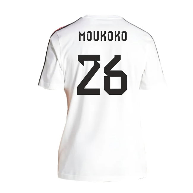 2024-2025 Germany 3S DNA Tee (White) (Moukoko 26)