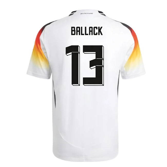 2024-2025 Germany Authentic Home Shirt (Ballack 13)
